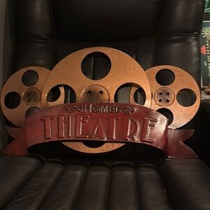 Vintage Home Theatre Wall Decor